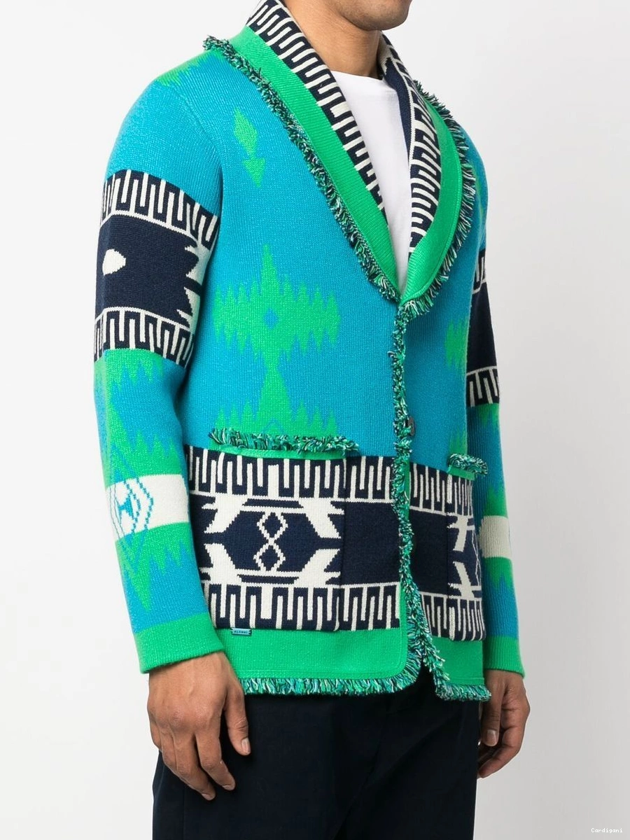 Cheap jacquard-knit Women cardigan Alanui Icon 0323